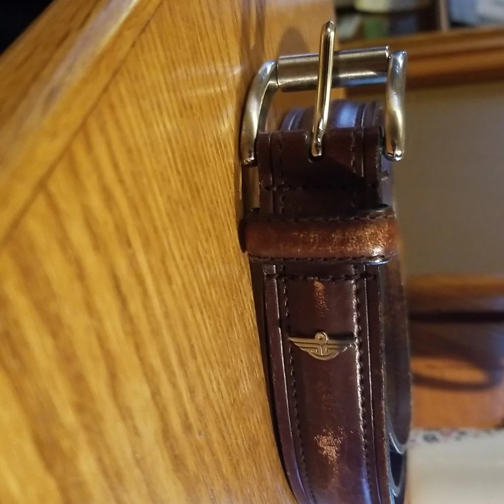 Dockers brown leather